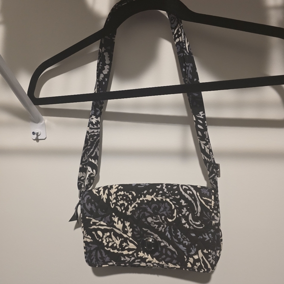 Vera Bradley Handbags - Vera Bradley Hipster Crossbody Bag - "Paisley Noir" Quilted Cotton Fall 2013